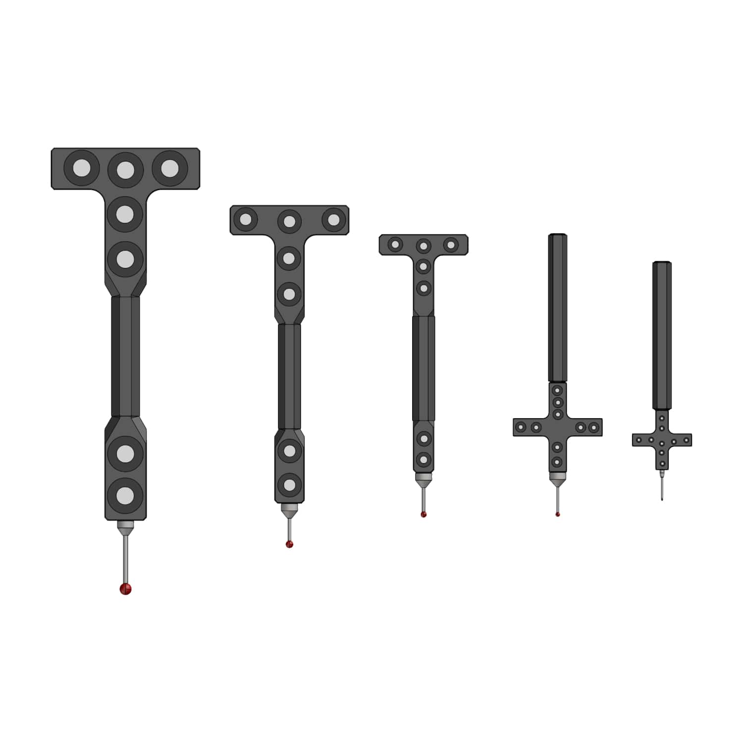 Optical touch probes and metrology accessories