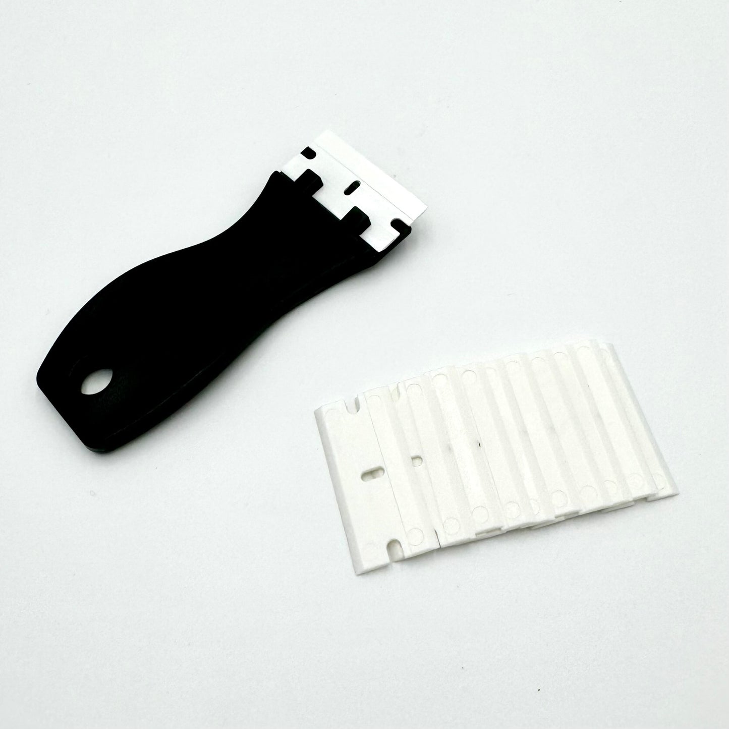 Plastic Scraper for 3D Target Dots