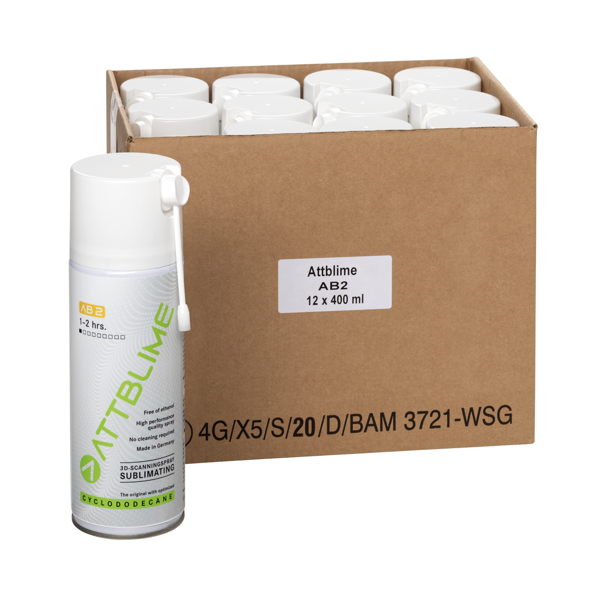 AB0 - 3D Scanning Spray Fast Sublimation 3D Scanner Supply