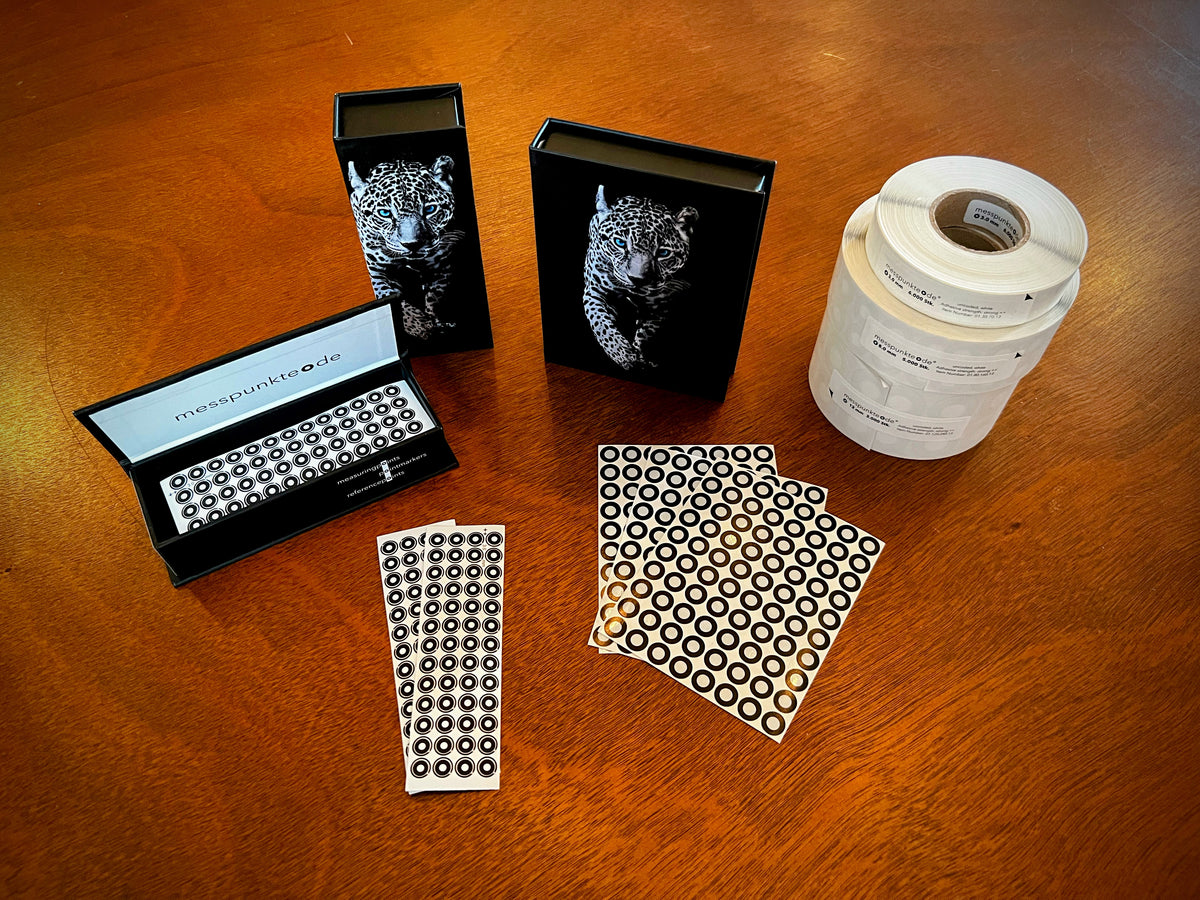 How to choose positioning target dots for 3D Scanners? – 3D Scanner Supply