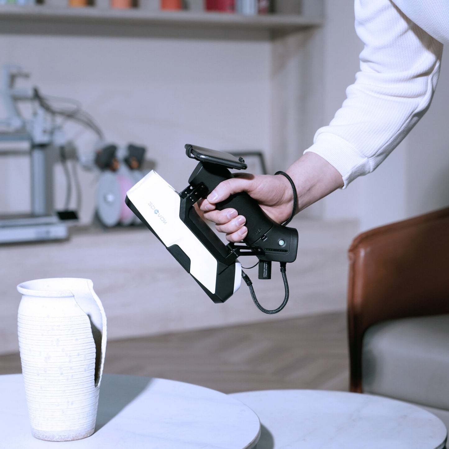 Airgo wireless handle for 3DeVOK scanners